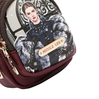 MINI MONEDERO MOCHILA CON CREMALLERA CP7704-MSF