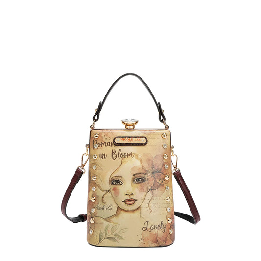 BOLSO CON DETALLES BRILLANTES PRT16613