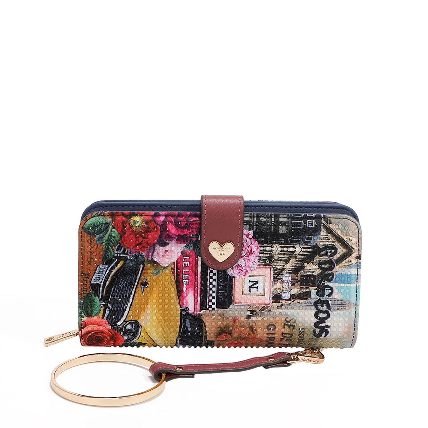Cartera plegable de pulsera NL Signature