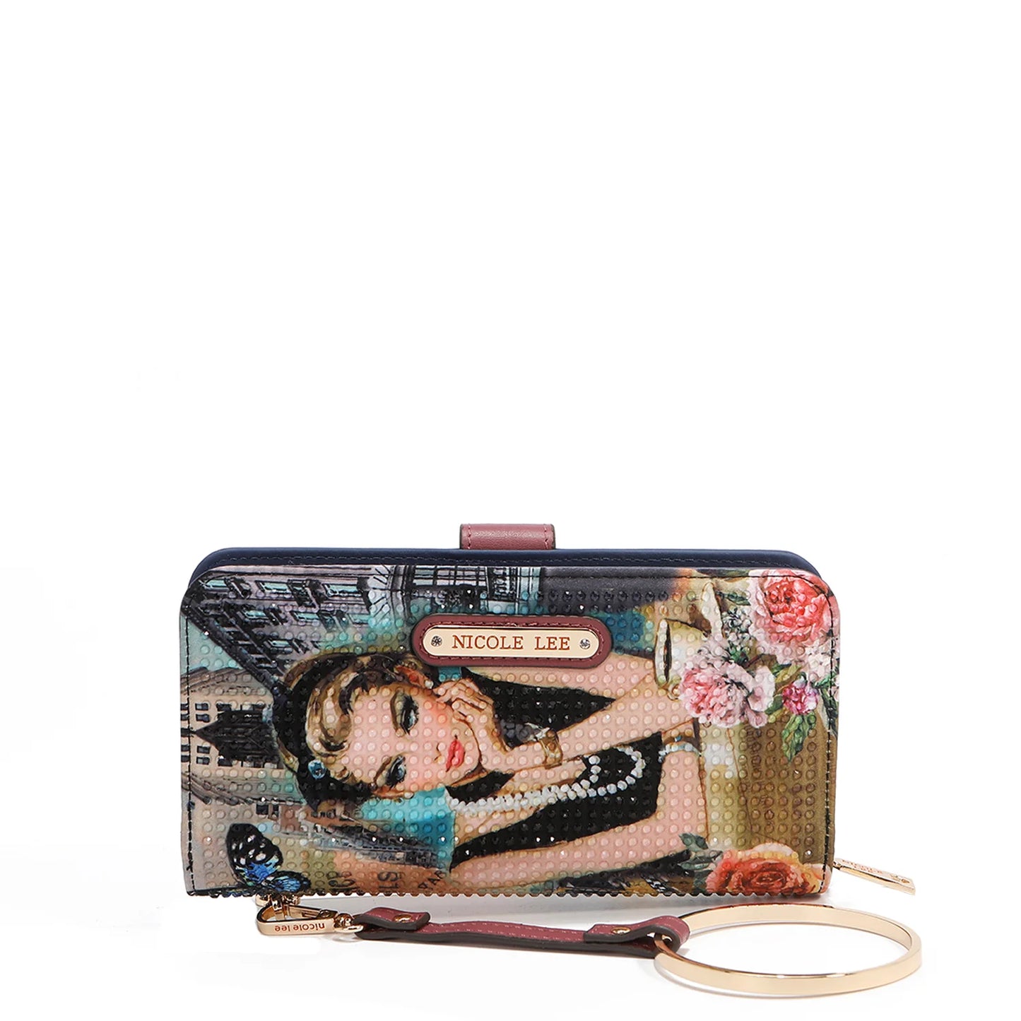 Cartera plegable de pulsera NL Signature