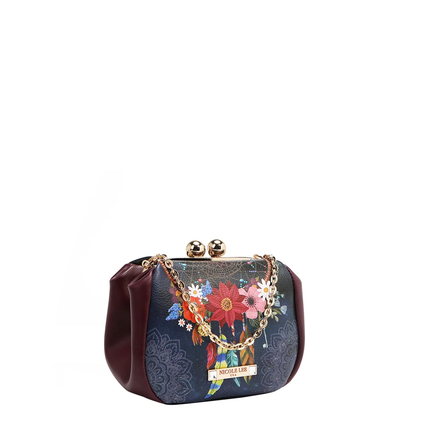 MINI BOLSO BANDOLERA KISS LOCK PRT7803-DCT