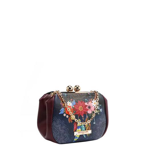 MINI BOLSO BANDOLERA KISS LOCK PRT7803-DCT