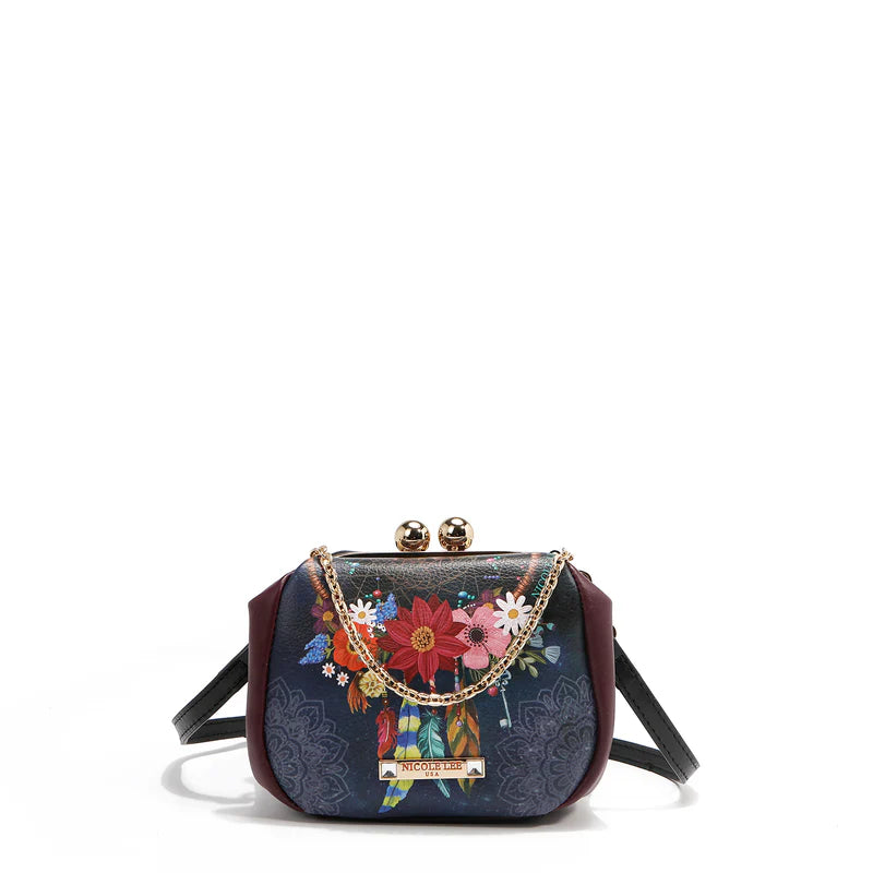 MINI BOLSO BANDOLERA KISS LOCK PRT7803-DCT