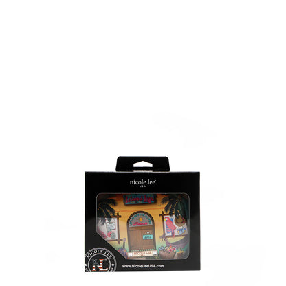 MINI BOLSO CRUZADO CON CIERRE KISS LOCK