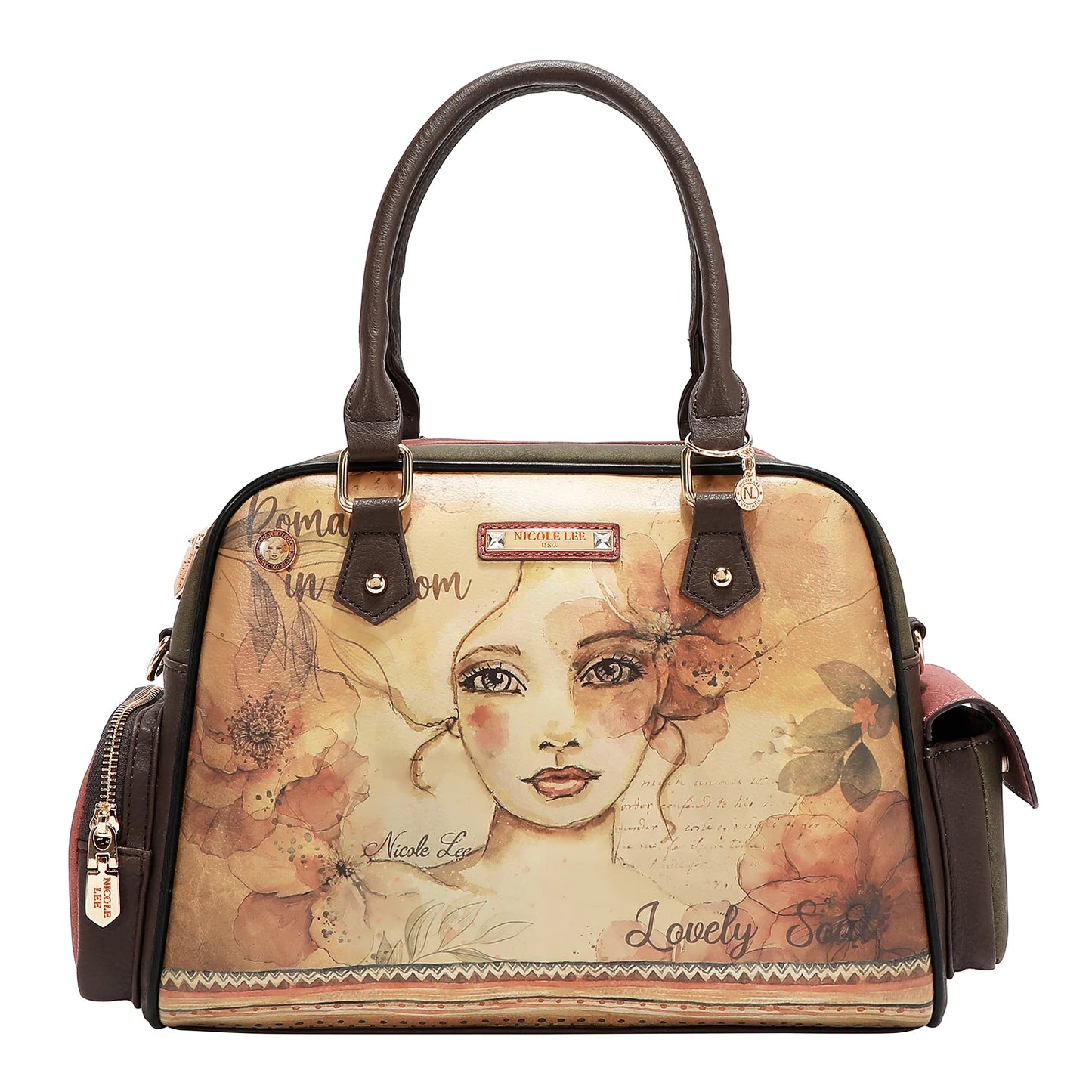 CONJUNTO DE 5 PIEZAS REFLECTION OF LOVE (BOLSO DE MANO, BOLSO BANDOLERA, BOLSO DE MANO, MONEDERO, CARTERA) SET 17600