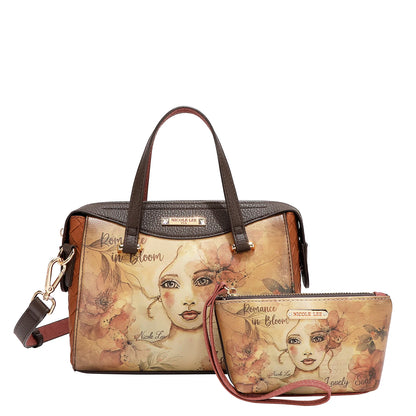 CONJUNTO DE 5 PIEZAS REFLECTION OF LOVE (BOLSO DE MANO, BOLSO BANDOLERA, BOLSO DE MANO, MONEDERO, CARTERA) SET 17600