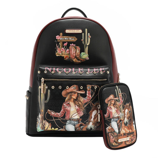 MOCHILA GRANDE USB DE MODA CON PUERTO DE CARGA Y BOLSA USB12769L-SFM